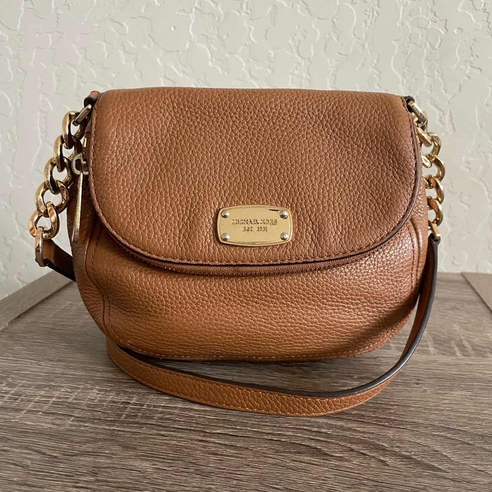 Michael Kors Leather Crossbody Bag